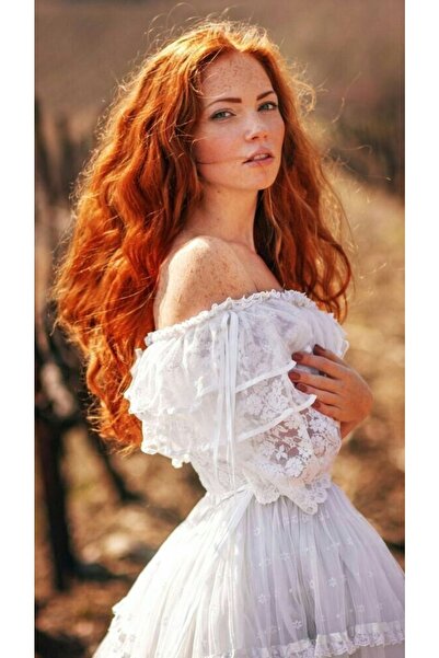 REMY HAİR Bakır Renk Uzun Hafif Dalgalı Peruk Renk No:232