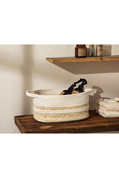 English Home Miranda Sepet 31x23x16 Cm Beyaz