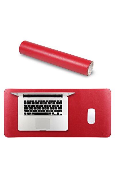 LONDO Mousepad Xl din piele artificială - roșu