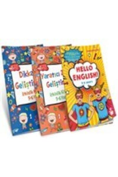 OLİMPOS ÇOCUK 5-6 Yaş Çocuklar İçin Etkinlik Serisi Set (3 Kitap Takım) / Kol...