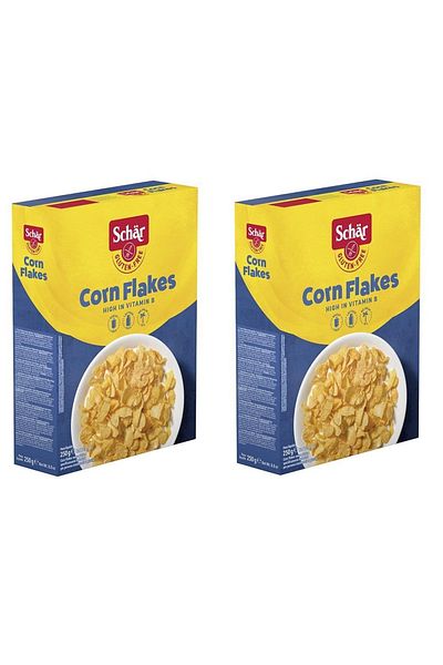 Schar Corn Flakes Gluten-Free Plain Corn Flakes 250 G 2 Pieces