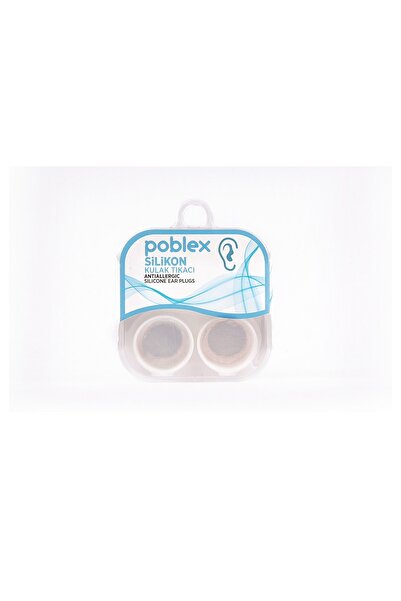 Poblex Silikon 2li Kulak Tıkacı - 2 Kutu