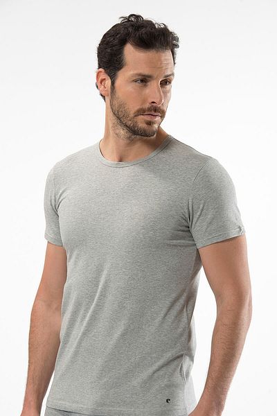 Cacharel Men's Crew Neck Short Sleeve 95 % Cotton % Elastane