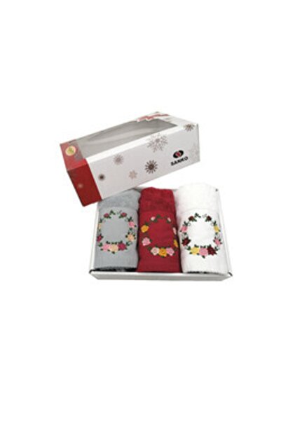 Maisonette Anneler Gunu 3 lu Havlu Setı-2