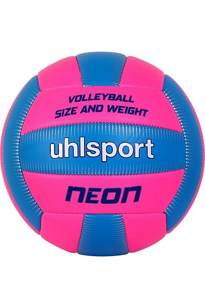 UHLSPORT Pink Blue Neon Volleyball Ball