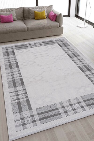 ATLAS HALI Atlas Ecole Ek12a-8 Gri Klasik Dokuma Taban Halı