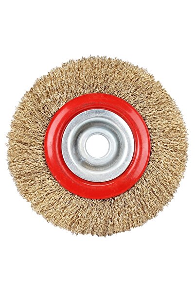 Ctm Dairesel Saçaklı Fırça Sd-150 Tel Fırça Yuvarlak Çapı:150mm