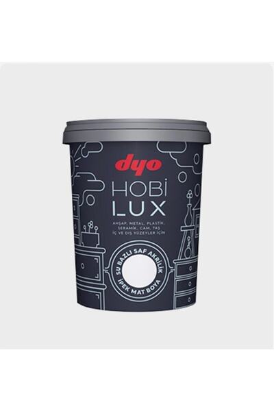 Dyo Su Bazlı Saf Akrilik Ipek Mat Boya Şarabi