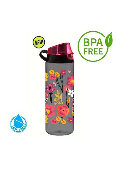 Herevin Colorful Flower Patterned Water Bottle 750 ml Water Bottle