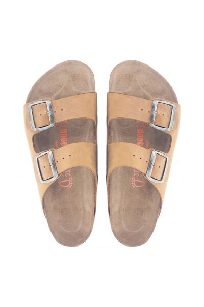 Uniqueqoop Оригінальні тапочки Mantar Taban Dana Derisi Unisex