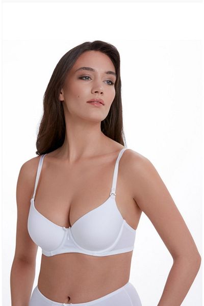 TEN Sutien căptușit cu push-up alb