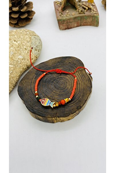 Porsuk Alternatif اليدوية العرقية أصيلة الهبي سوار الأسماك المينا