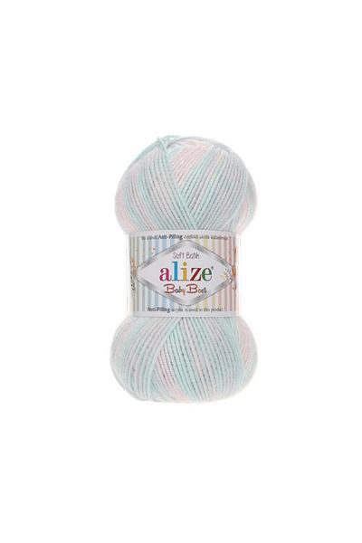 Alize Baby Best Tie Dye Hand Knitting Yarn Κωδικός χρώματος:6623