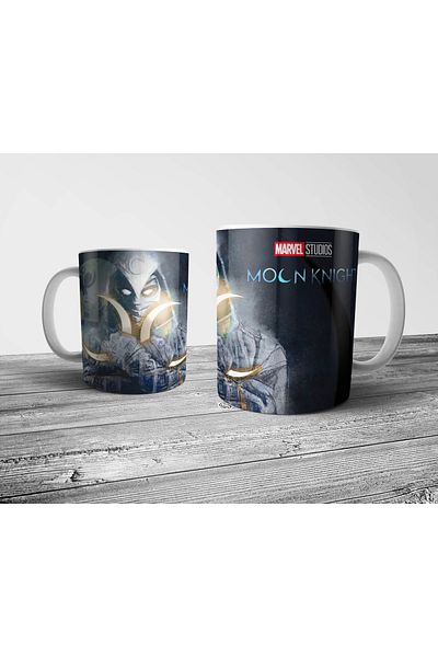 Pixxa Moon Knight Marvel Mug Cup Model 2
