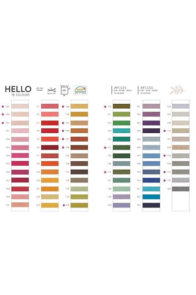 Tuva Hello Dk Cotton Thread No: 136