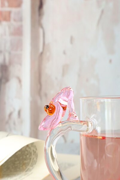 ADAMODART Heeled Shoe Design Decorative Borosilicate Glass Mug Single