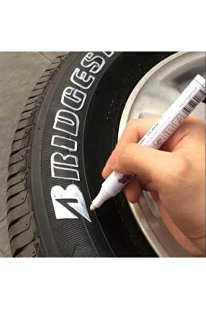 Cnk Oto Lastik Yazma Kalemi Beyaz