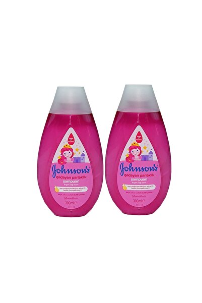 Johnson's شامبو الأطفال اللامع - 300 مل × 2 قطعة، لامع