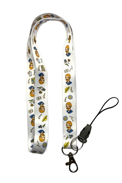 StormiStoretr Çizim Van Gogh Boyun Ipi Telefon Askısı