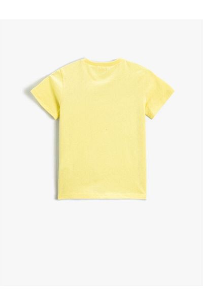 Koton City Printed Short Sleeve T-Shirt Cotton