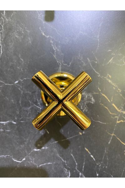İSAOĞLU YAPI Premium Shiny Gold Bidet Faucet