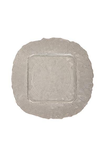 Emsan Ασημένιο Τετράγωνο Σουπλά 35 εκ