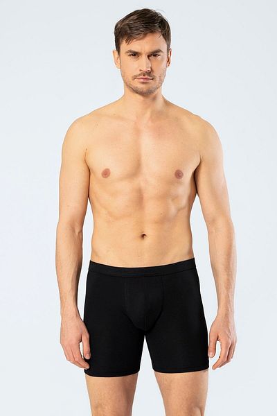 Cacharel 95% Βαμβάκι - Lycra Long Boxer με ζώνη μέσης