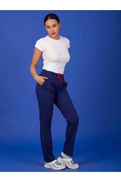 BAŞARAN UNİFORMA Unisex Kalıp Tam Lastikli Soft Likralı Hemşire  Doktor Scrub...