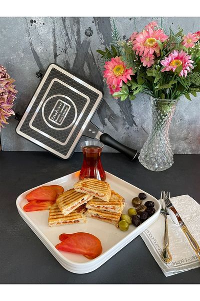 TAŞHAN Luxury Stove Top Granite Hand Toaster