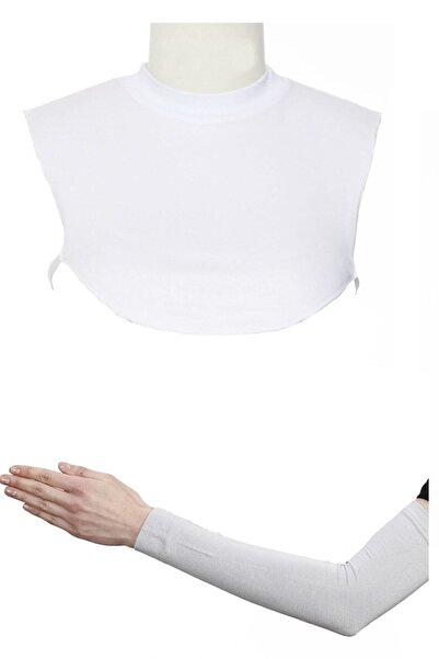 ALLURİNG THE BETTER ONE طوق الرقبة - طقم كم أبيض