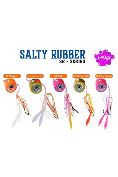 Fujin Salty Rubber 140gr Sr Serisi Tai Rubber Set 06 Pink Orange Sr-12