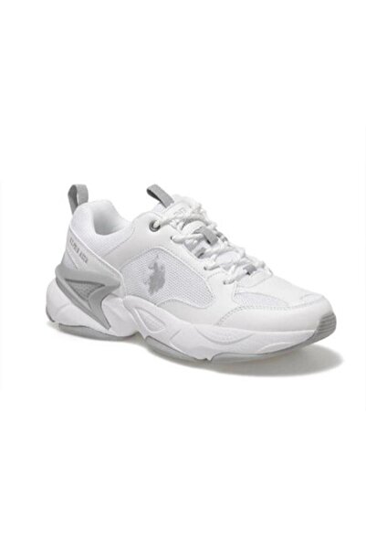 U.S POLO أبيض - حذاء نسائي من ASSN Maybe Wmn 2fx