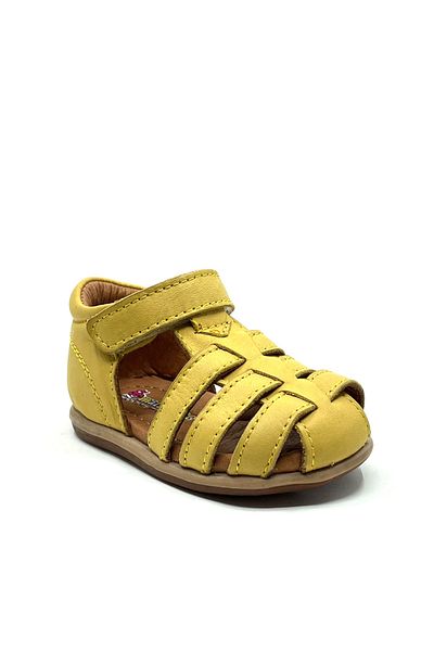 Pine kids Leather And Anatomical Sole First Step Sandals