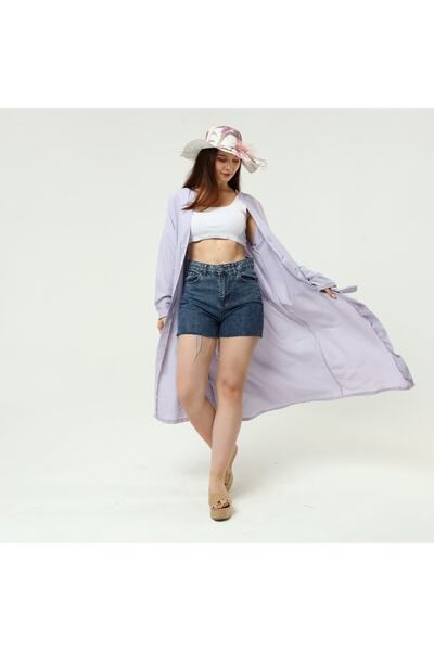 CNG MODA قفطان كيمونا بحزام أيروبين للسيدات