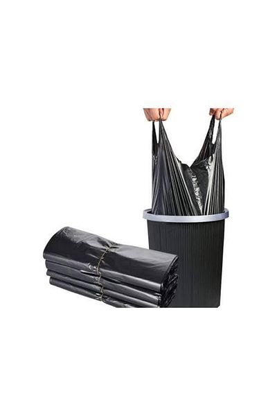 Veramoni 1 kg 80x110 cm Black Garbage Bag - Hantal Size