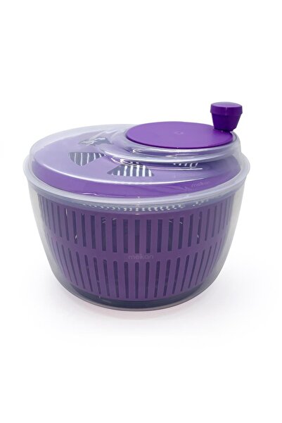 Melkan Home Salata Kurutucu & Sebze Kurutucu 5 Litre Geniş Hacimli Salata Kur...