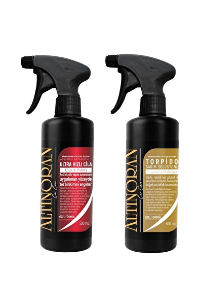 Altınoran Altın Oran Hızlı Cila Torpido Bakım 2'li Set