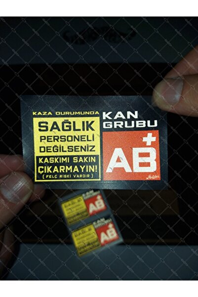 Bay Etiket Bt67 Kaskimi Cikarma Yazili Ab Rh Pozitif (+) Kan Grubu Etiketi