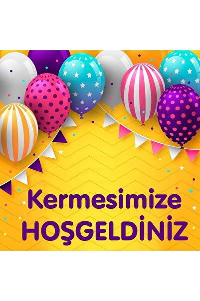 TELLGRAF REKLAM HİZMETLERİ Kermeslerde Kullanıma Uygun Branda (arka Fon)