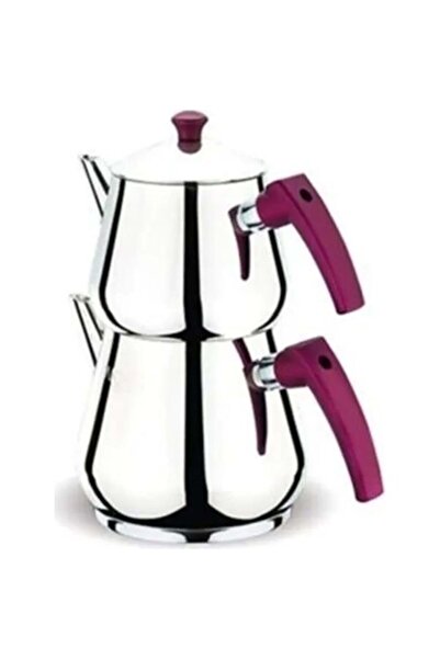 Özlem Tuhafiye فيولا الهرم - إبريق شاي بحجم عائلي