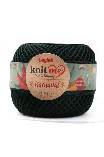 knitme Καρναβάλι 50 gr Στιβαρό, χωρίς τρίχες, πολυεστέρας, πλεκτό χέρι, κλωστή Taka 6506