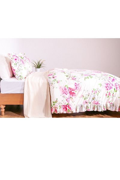 makiteks 100% βαμβάκι 240x220 διπλό παπλωματοθήκη και 2 μαξιλαροθήκες 50x70