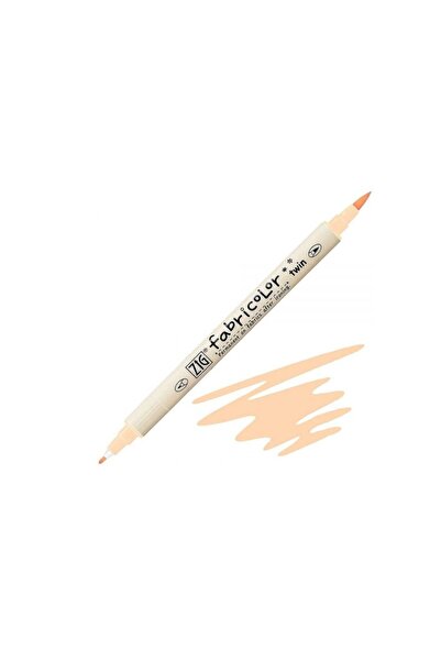 Zig Fabricolor Twin Çift Uçlu Kumaş Tekstil Boyama Kalemi Flesh