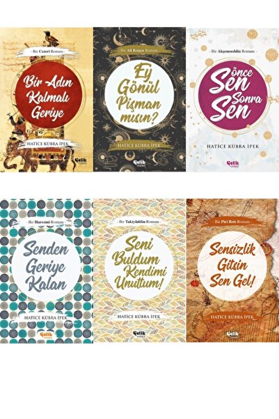Çelik Yayınevi Islam Bilginleri Serisi - Roman 6'lı Set
