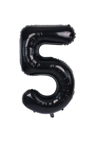 Çılgıntrend عدد بالون فويل أسود 34 بوصة Inc 76 سم