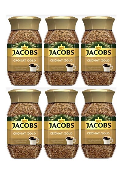 Jacobs Cronat Gold 100g Kavanoz 6 Adet