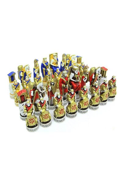 ECYİ Chess Piece Polyester Large Size Athena Decorative Gift