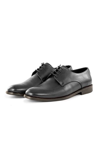 Ducavelli Pierro Genuine Leather Men's Classic Shoes, Derby Classic Shoes, Laced Classic Shoes