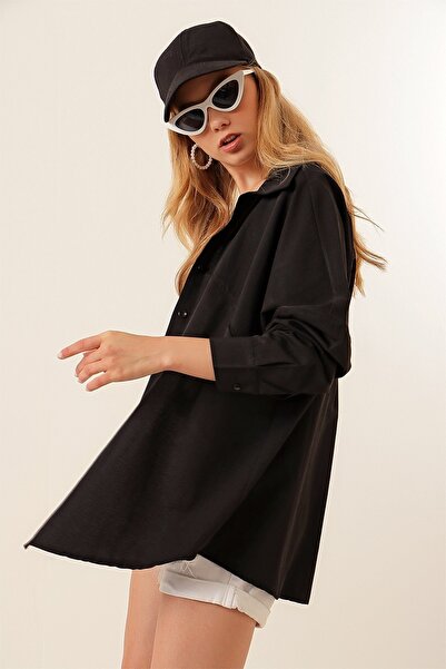 HAKKE Πλεκτό πουκάμισο μπροστά τσέπη