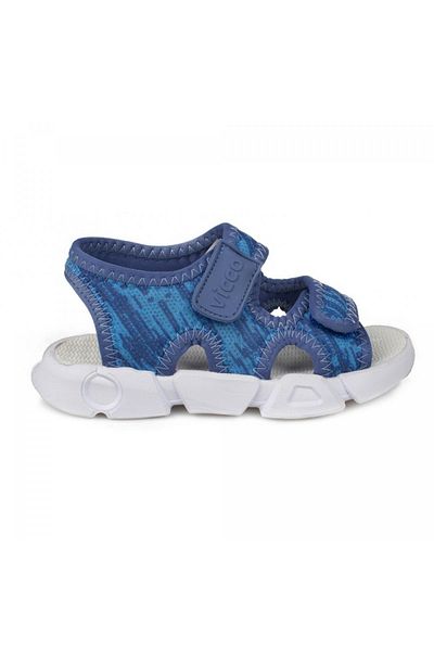 Vicco 332.e21y187 Sandale pentru copii Kuki First Step Phylon Blue